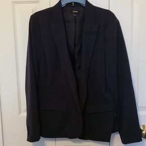 Navy suit coat